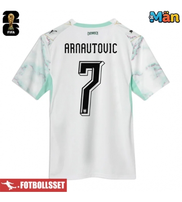 Österrike Marko Arnautovic #7 Bortatröja VM 2026 Kortärmad